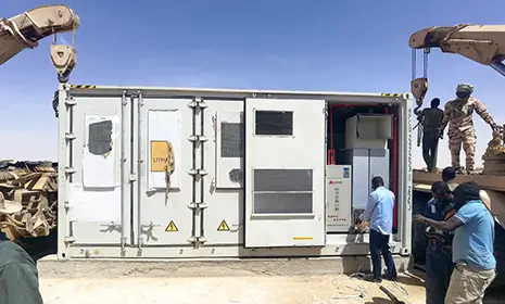 6.4MWh Energy Storage Project In Chad, Africa