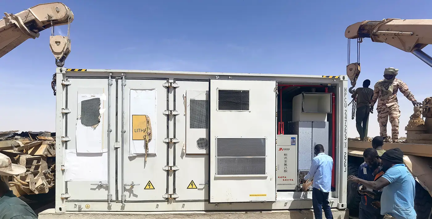 6.4MWh Energy Storage Project In Chad, Africa