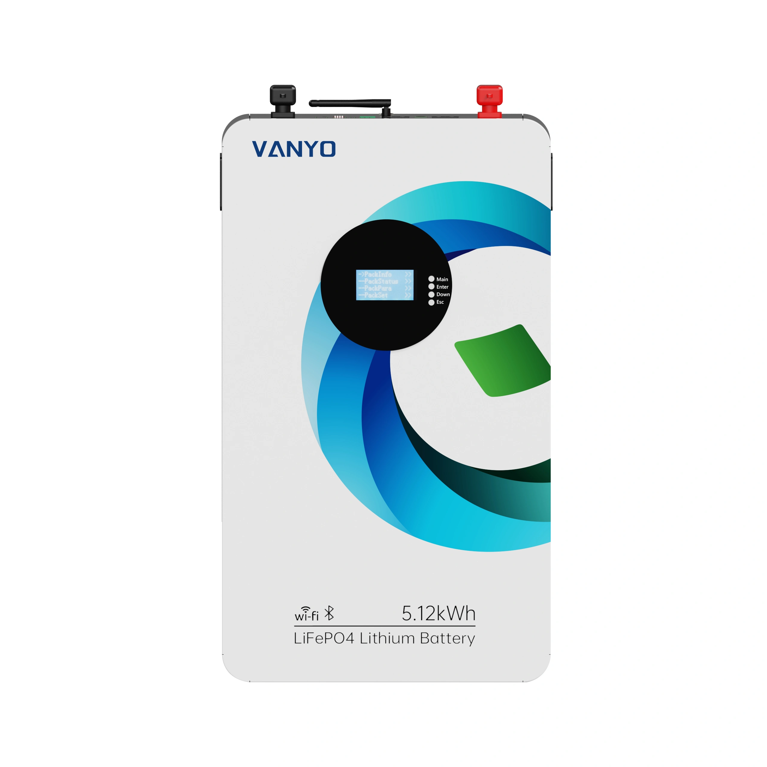 5.12kWh 100Ah Lifepo4 Solar Lithium Batteries