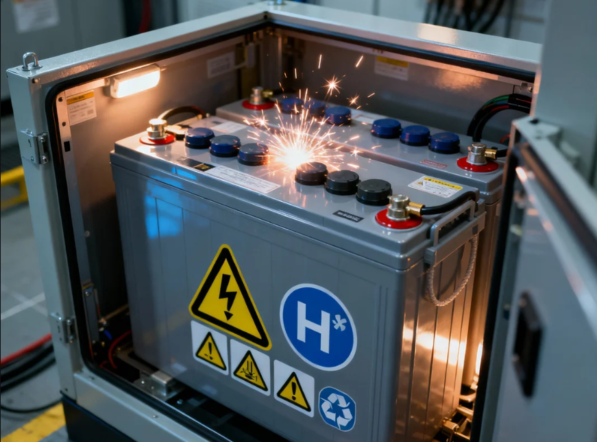 Lead-Acid Batteries Explode