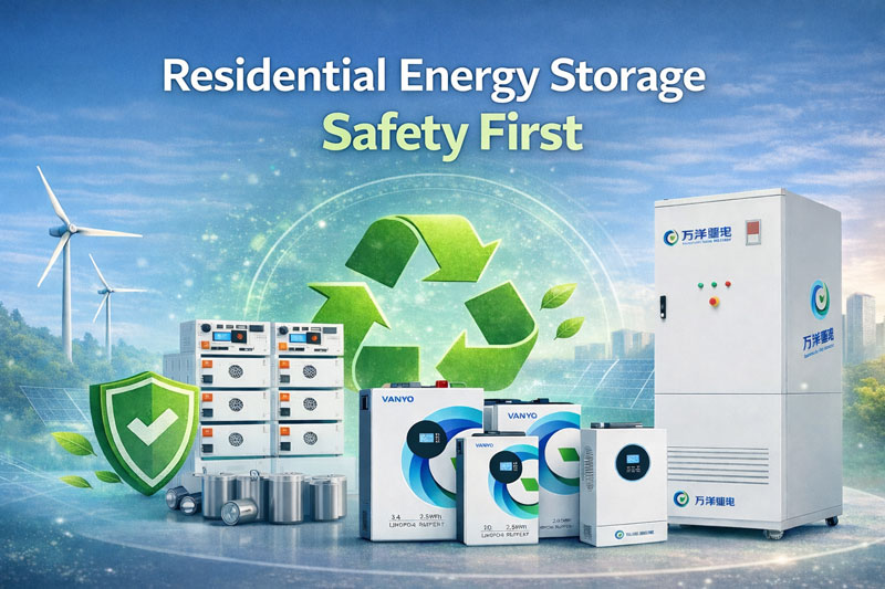 Vanyo residential energy storage systems