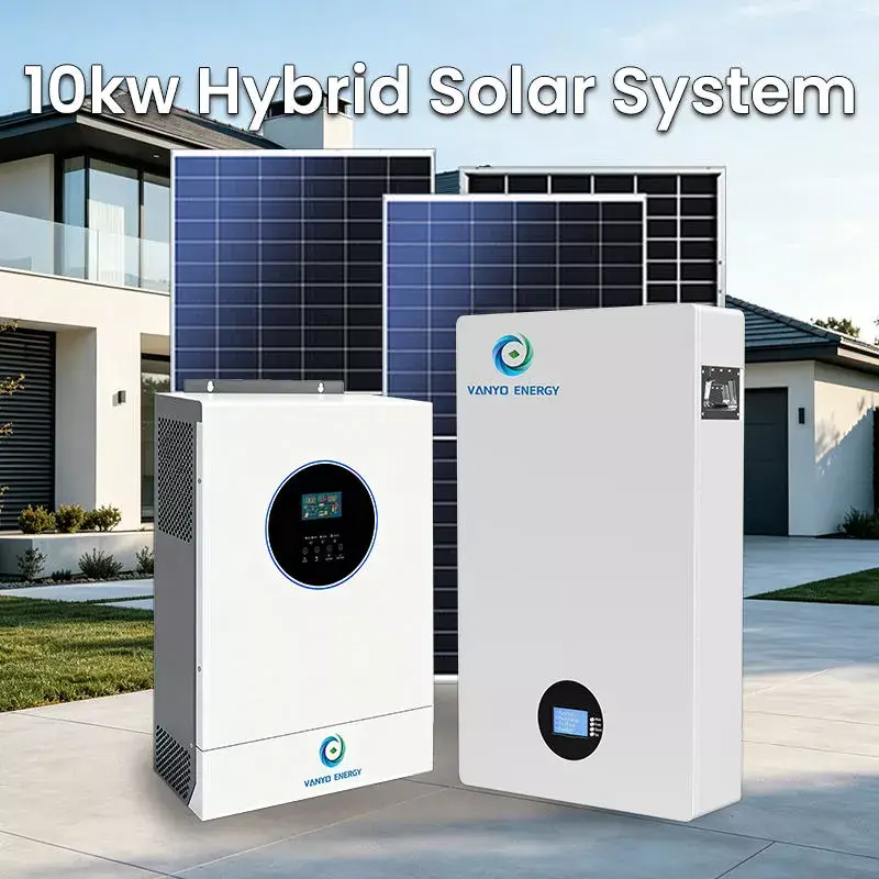 10kW hybrid solar system