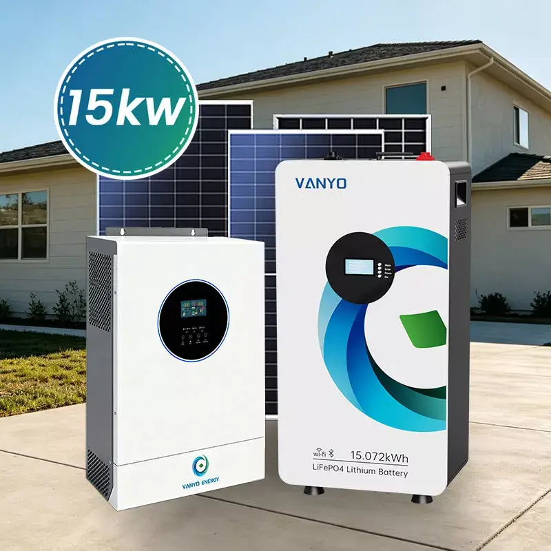15kWh Complete Solar Panel, Inverter & Lithium Battery Kit