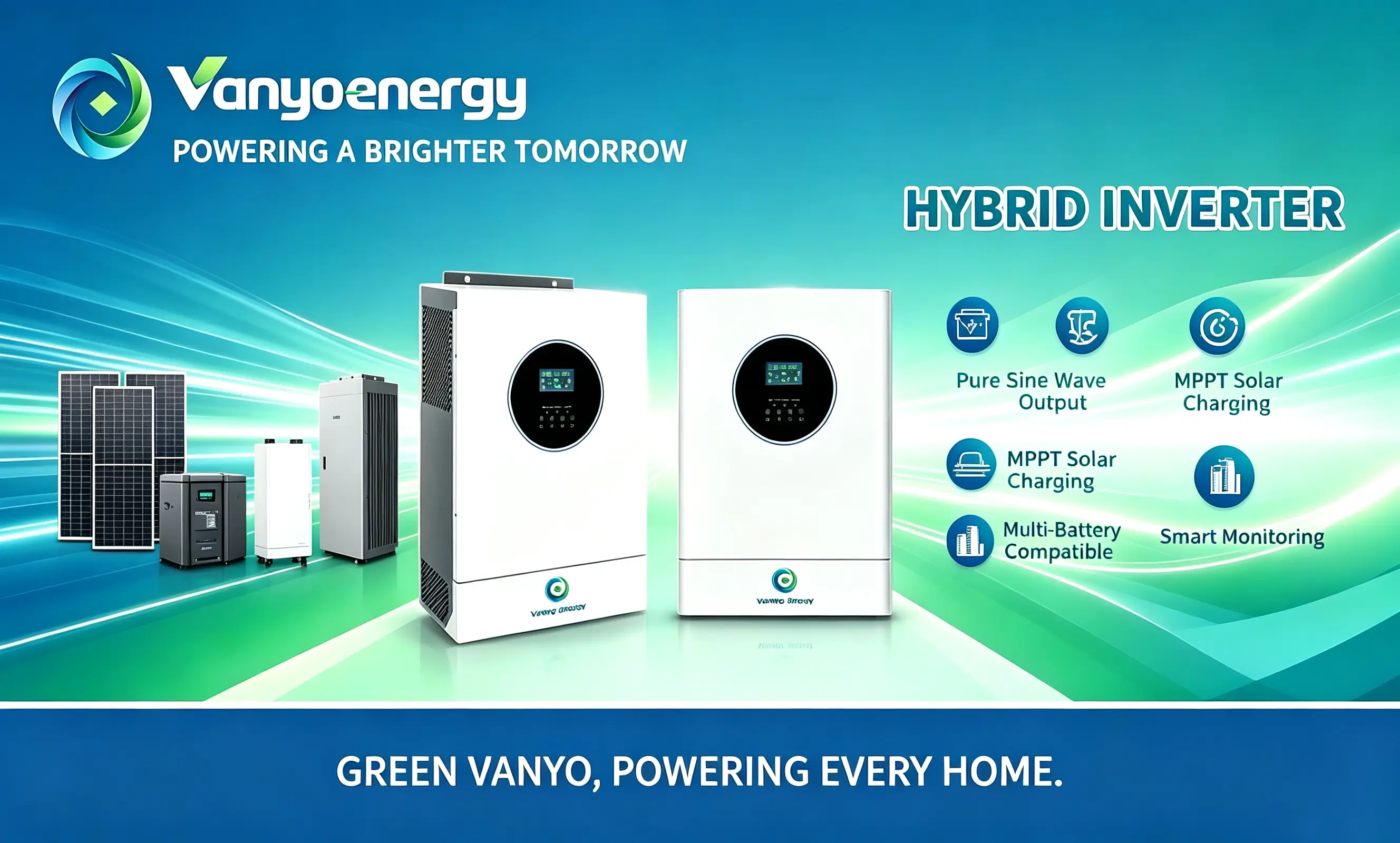 3kW Hybrid Solar Inverter: Efficient Home Energy Storage & Backup Power